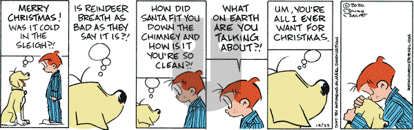 Red and Rover on Friday December 25, 2020 Comic Strip