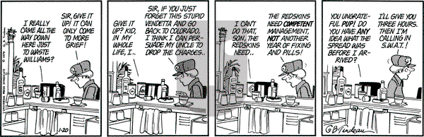 Doonesbury on Friday August 31, 1979 Comic Strip