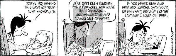 Baby Blues on Tuesday February 9, 1993 Comic Strip