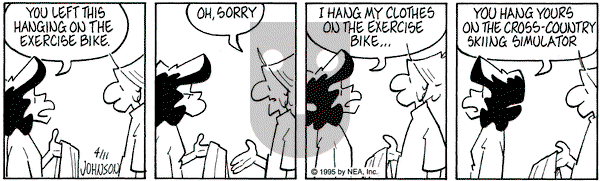 Arlo and Janis on Tuesday April 11, 1995 Comic Strip