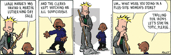 Frazz on Monday February 4, 2008 Comic Strip