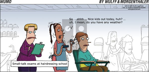 WuMo on Sunday June 28, 2020 Comic Strip