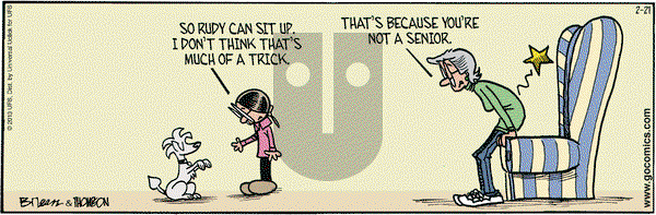Grand Avenue on Thursday February 21, 2013 Comic Strip