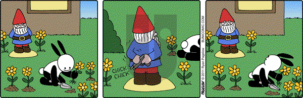 Buni - Monday August 8, 2011 Comic Strip