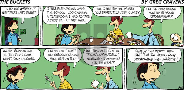 The Buckets - Sunday September 24, 2023 Comic Strip