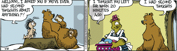 The Grizzwells on Thursday January 31, 2019 Comic Strip