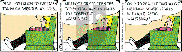 The Born Loser on Saturday January 5, 2013 Comic Strip
