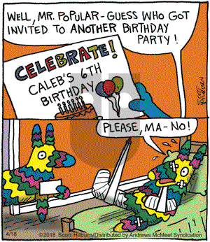 The Argyle Sweater on Wednesday April 18, 2018 Comic Strip