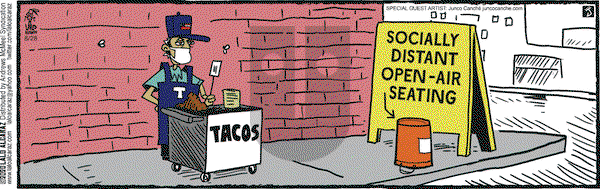 La Cucaracha - Friday August 28, 2020 Comic Strip