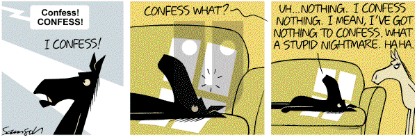 Dark Side of the Horse on Thursday March 15, 2012 Comic Strip