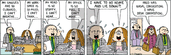 Cathy Classics - Wednesday January 17, 2001 Comic Strip