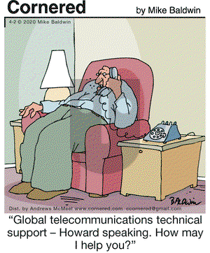 Cornered on Thursday April 2, 2020 Comic Strip