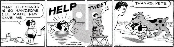 Nancy on Tuesday July 29, 1969 Comic Strip