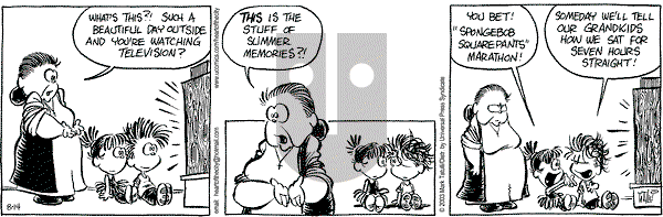 Heart of the City on Thursday August 14, 2003 Comic Strip