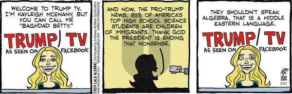 La Cucaracha on Wednesday August 23, 2017 Comic Strip