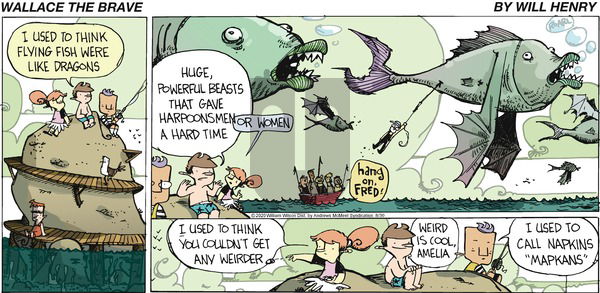 Wallace the Brave on Sunday August 30, 2020 Comic Strip