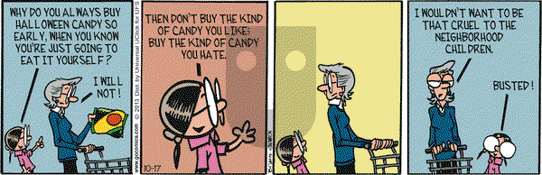 Grand Avenue on Thursday October 17, 2013 Comic Strip