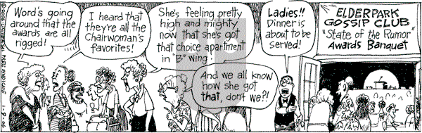 The Elderberries on Monday January 9, 2006 Comic Strip