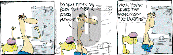 The Duplex on Saturday January 18, 2020 Comic Strip