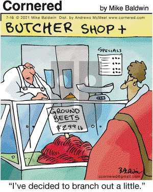 Cornered on Friday July 16, 2021 Comic Strip