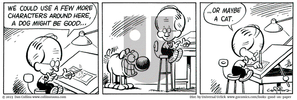 Looks Good on Paper on Wednesday March 26, 2025 Comic Strip