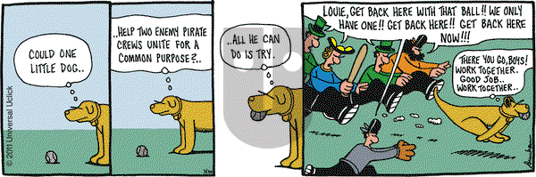 Overboard on Wednesday March 30, 2011 Comic Strip