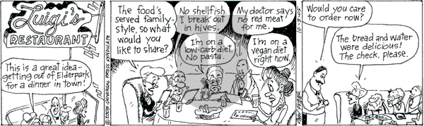 The Elderberries on Saturday October 8, 2005 Comic Strip
