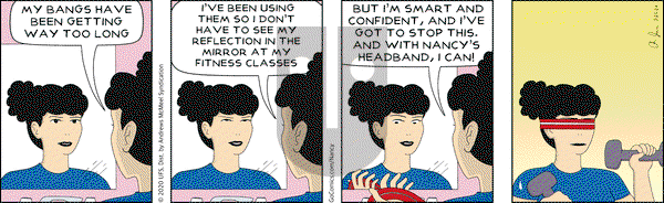 Nancy on Wednesday March 25, 2020 Comic Strip