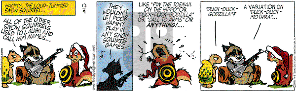 Over the Hedge on Wednesday December 9, 2009 Comic Strip