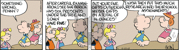 Drabble on Saturday December 22, 2012 Comic Strip