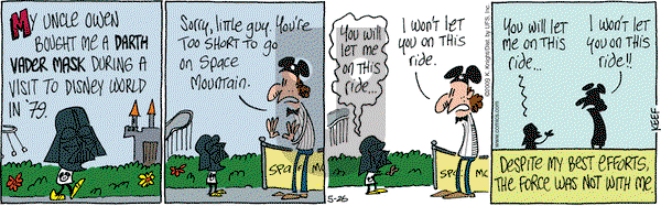 The Knight Life on Tuesday May 26, 2009 Comic Strip