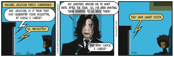 The Boondocks on Thursday June 23, 2005 Comic Strip