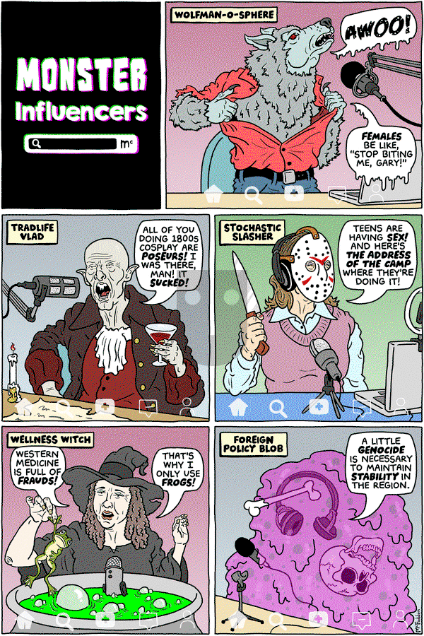 Brian McFadden on Monday October 7, 2024 Comic Strip