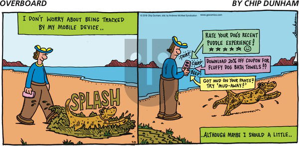 Overboard on Sunday September 23, 2018 Comic Strip
