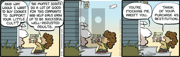DeFlocked on Tuesday March 16, 2010 Comic Strip