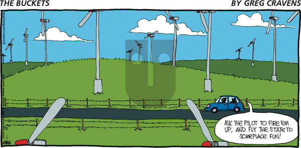 The Buckets on Sunday July 15, 2018 Comic Strip