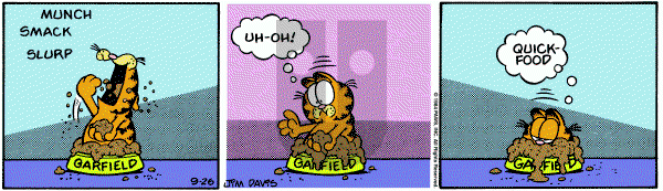 Garfield on Wednesday September 26, 1984 Comic Strip