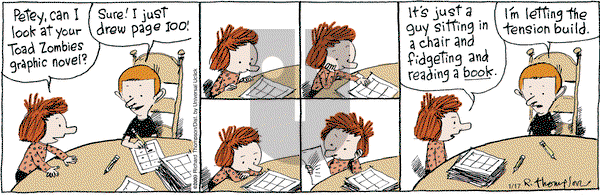 Cul de Sac on Friday January 17, 2014 Comic Strip