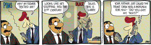 The Buckets on Monday October 8, 2018 Comic Strip