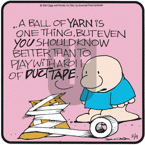 Ziggy - Monday February 9, 2004 Comic Strip