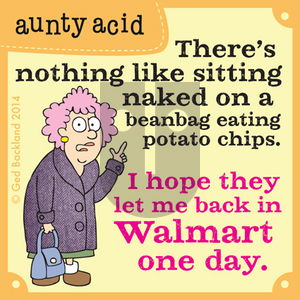 Aunty Acid on Wednesday November 19, 2014 Comic Strip