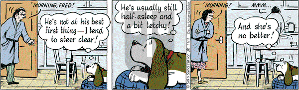 Fred Basset on Monday November 11, 2013 Comic Strip