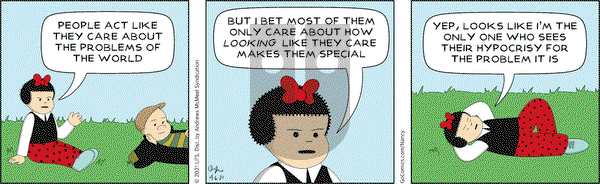 Nancy on Tuesday April 6, 2021 Comic Strip