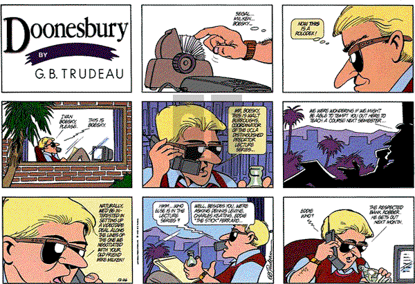 Doonesbury on Sunday December 26, 1993 Comic Strip