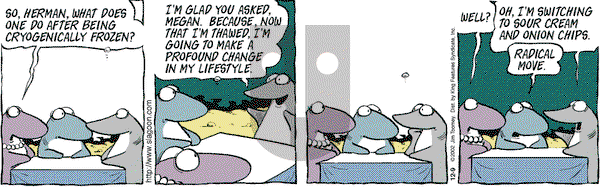 Sherman's Lagoon - Monday December 9, 2002 Comic Strip