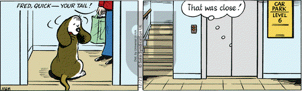 Fred Basset on Tuesday December 23, 2014 Comic Strip