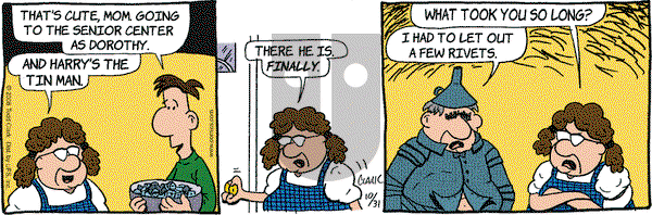 Lola on Friday October 31, 2008 Comic Strip