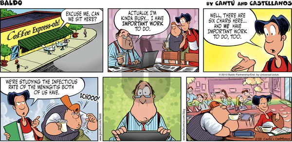 Baldo on Sunday February 28, 2010 Comic Strip