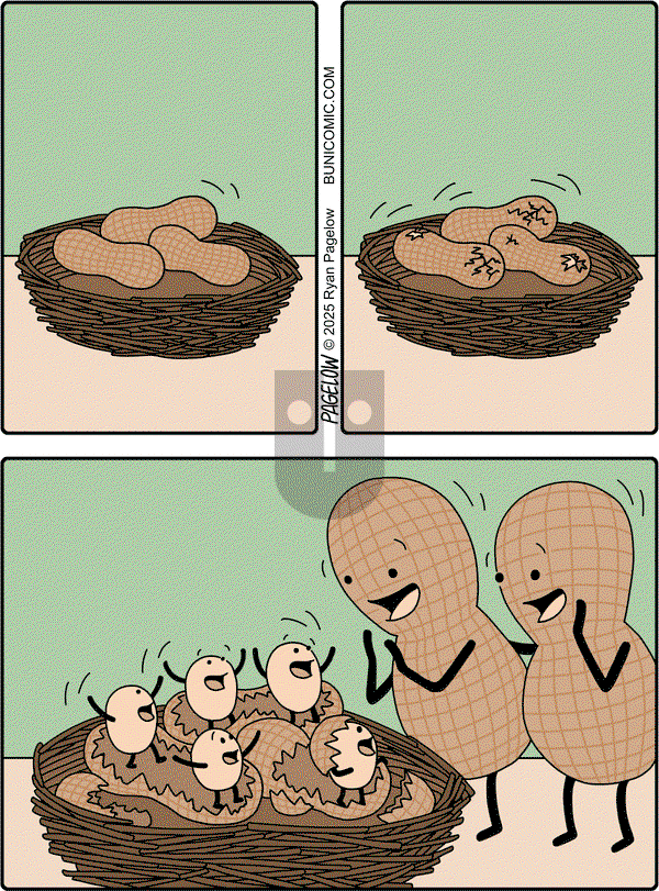 Buni on Monday April 21, 2025 Comic Strip