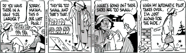 Rose is Rose on Wednesday March 11, 1998 Comic Strip